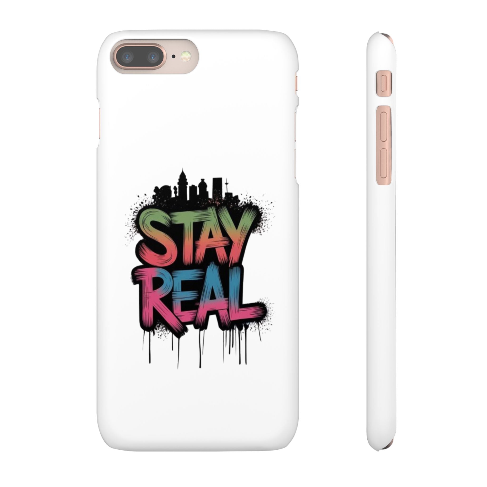 Stay Real Graffiti Phone Case