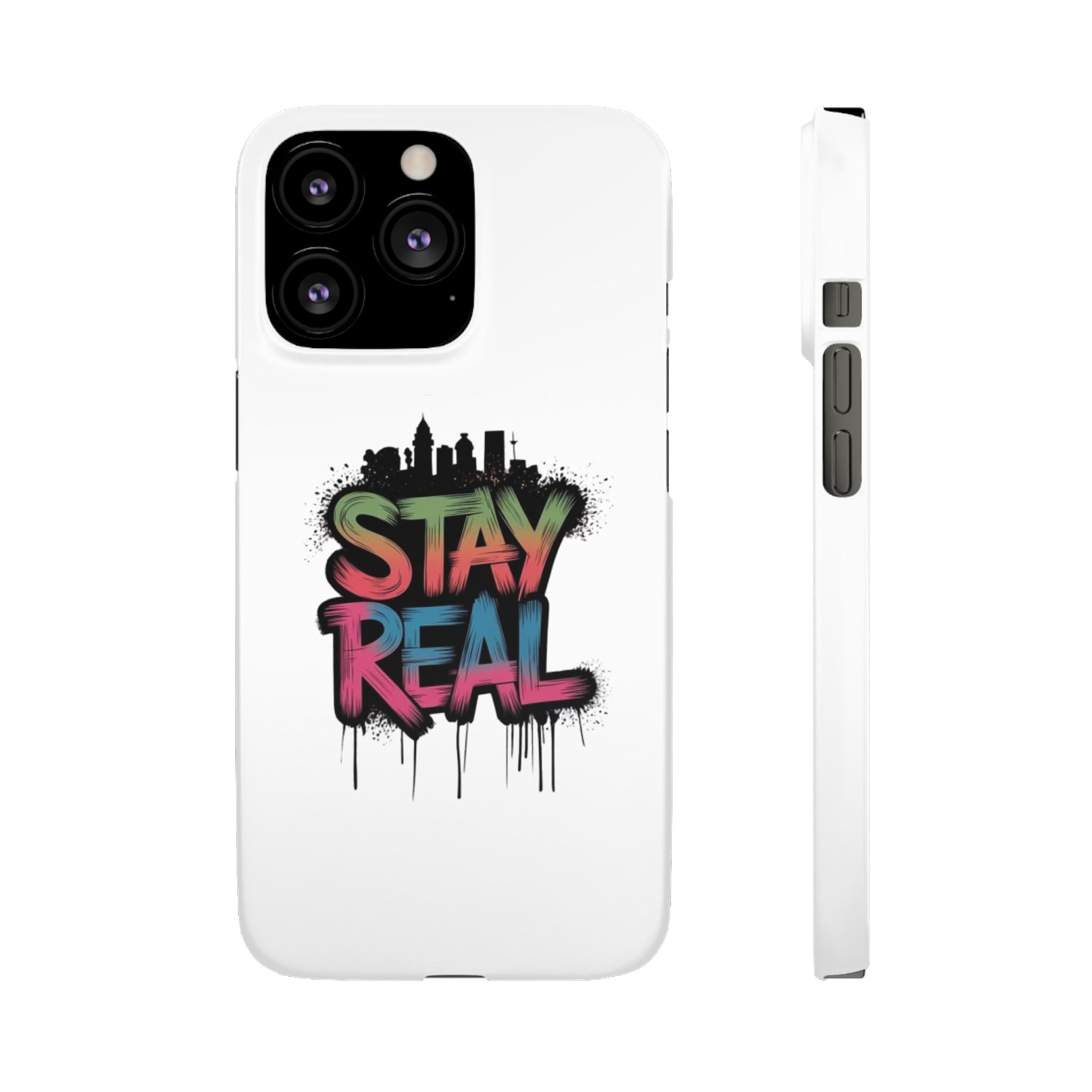 Stay Real Graffiti Phone Case