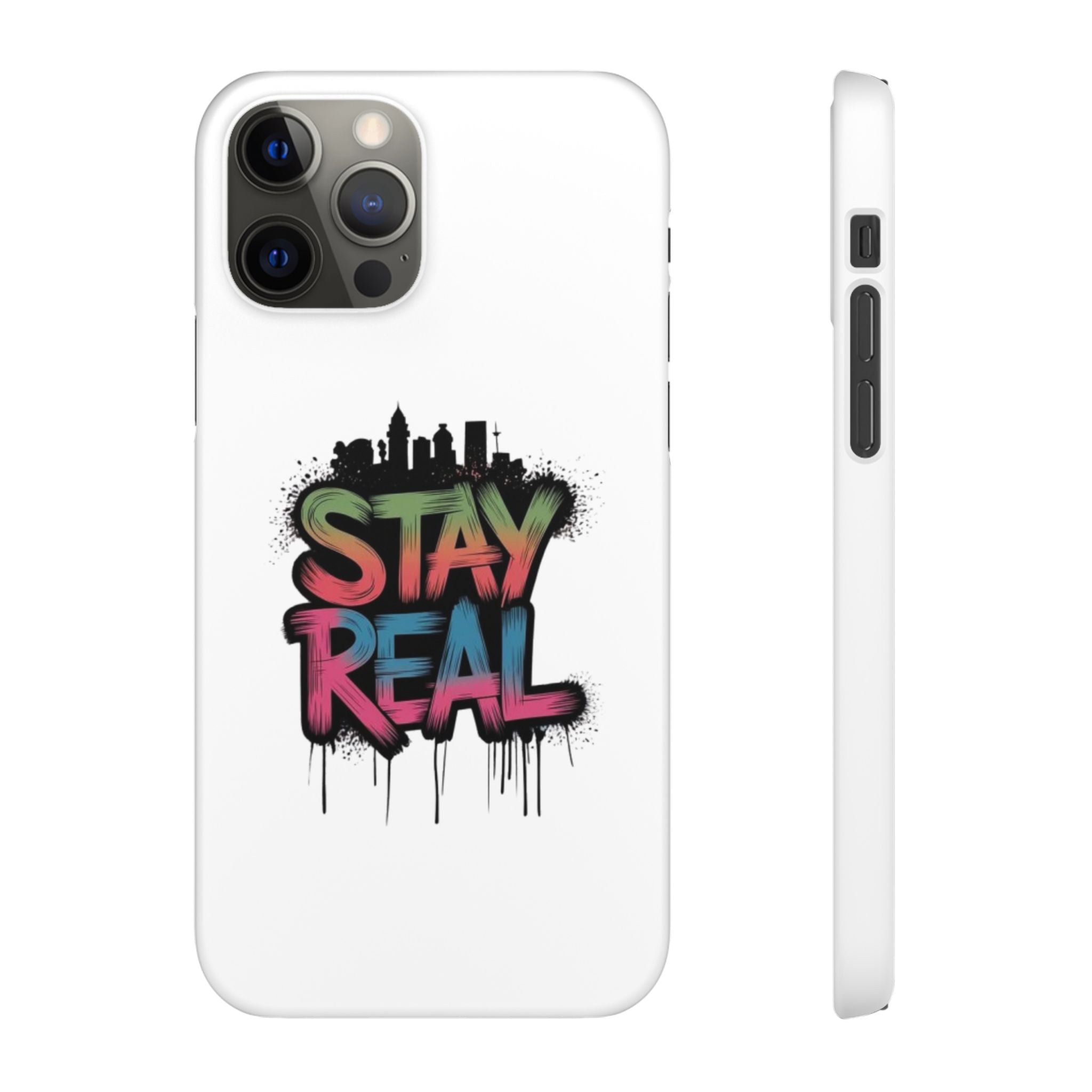 Stay Real Graffiti Phone Case
