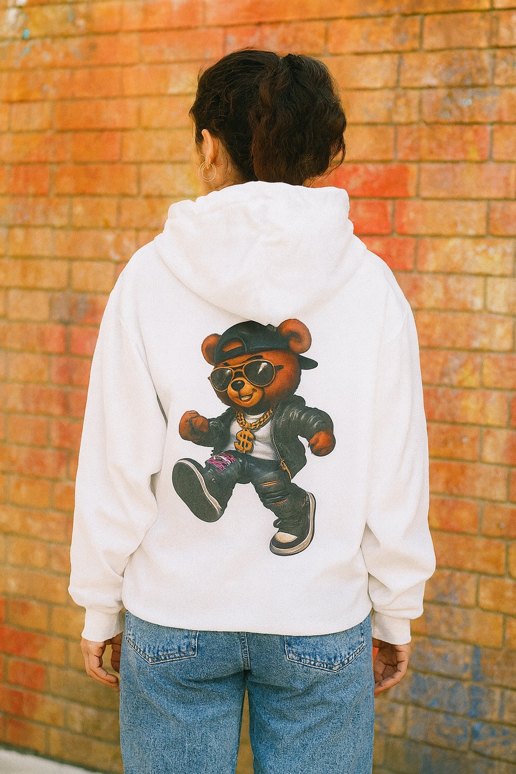Graphic Cartoon Streetwear Pullover