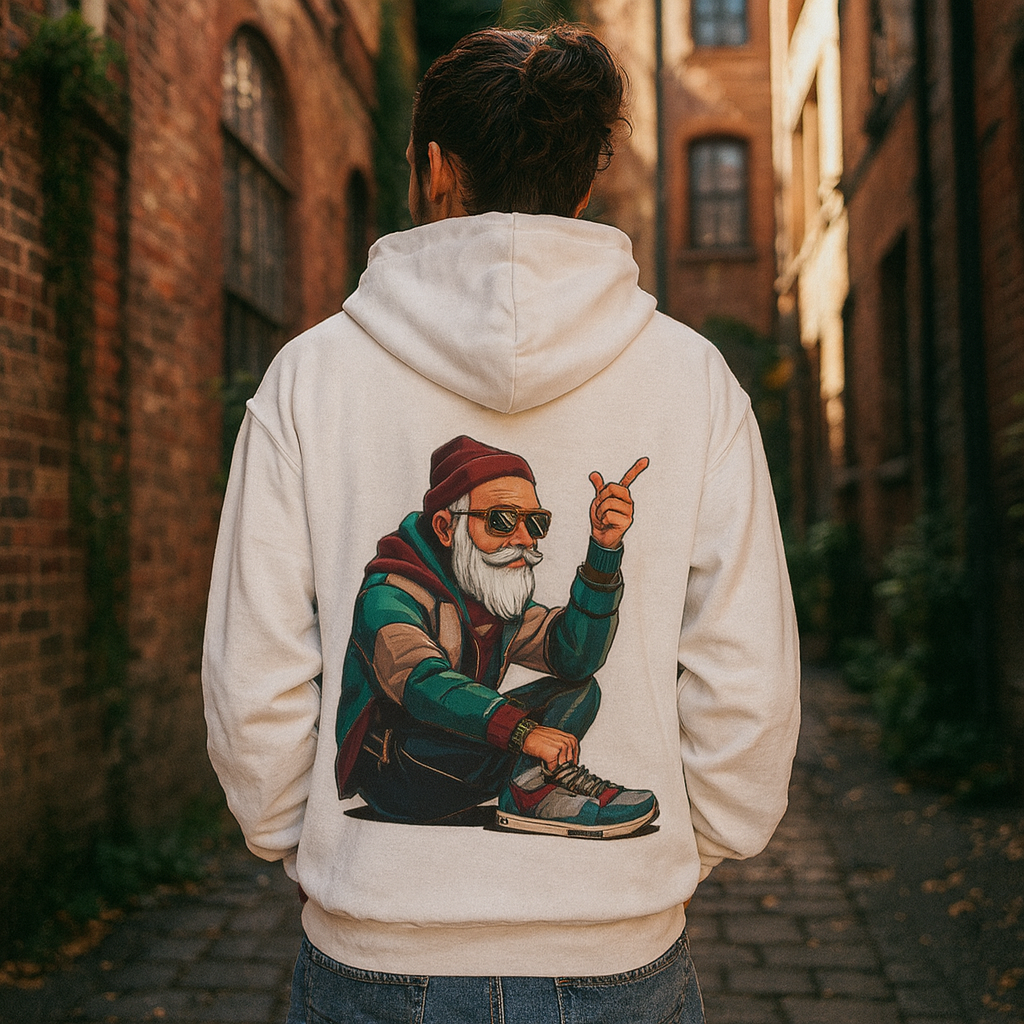 Stay Up Animated Hoodie - Street wear